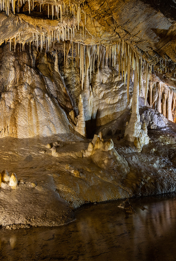 Stalaktyty i stalagmity jak z bajki
