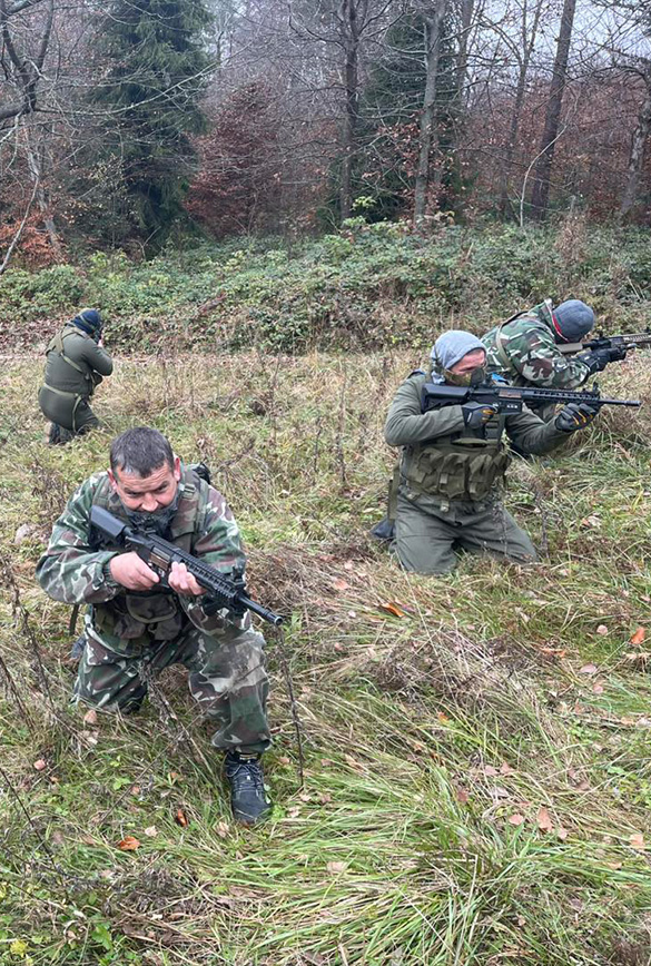 Strzelanie pod okiem instruktora